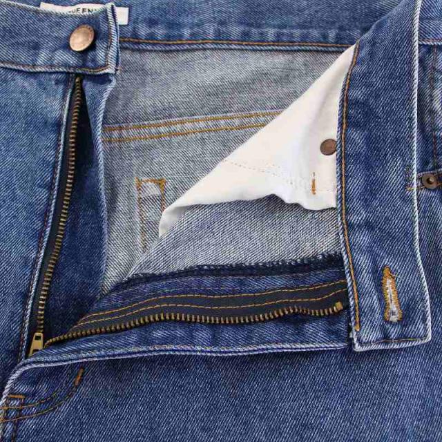 中古】フィーニー PHEENY 23SS コットンデニムパンツ ジーンズ ジップ