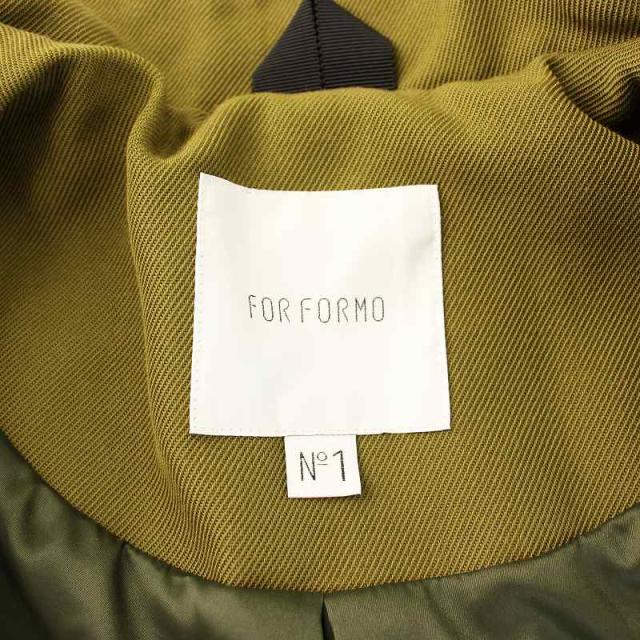 中古】フォルフォルモ FORFORMO 722301 スタンドカラーコート フレア