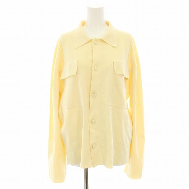 シンゾーン Shinzone 24SS ニットシャツ KNIT SHIRTS セーター ブラウス 長袖 FO クリーム 24SMSNI03 /YT レディース 中古】シンゾーン Shinzone 24SS ニットシャツ セーター