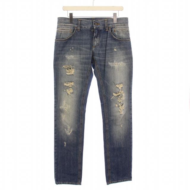 DIESEL ディーゼル パンツ サイズ:W32-L30 / ペイント加工 ストレッチ