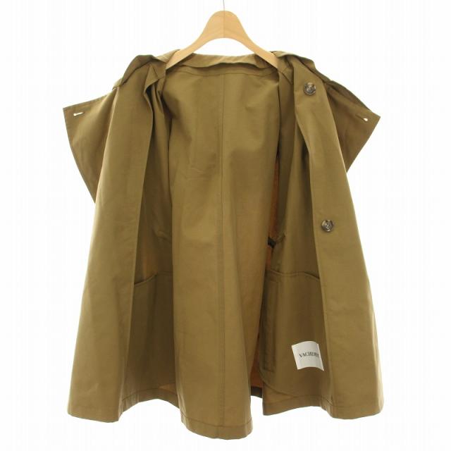 【中古】ヴァシュモン VACHEMENT リサイクルシェルタフタフードコート アウター F カーキ VG-01-705 /YT レディース 中古】ヴァシュモン リサイクルシェルタフタフードコート アウター