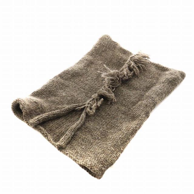 nahyat スヌード　ダークブラウン 新品 Nahyat (ナヤット) スヌード ダークブラウン（ブランド品