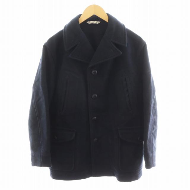 【中古】フォーティーファイブアールピーエム  45R 45rpm コットンフランネルのPブルゾン MEN ジャケット 2 紺