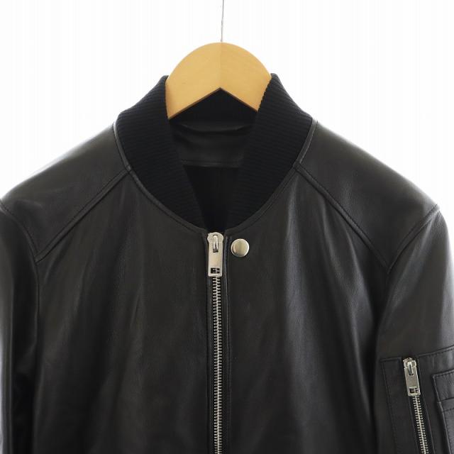 DIESEL L-ABBOTT GIACCA レザーボンバージャケット XL