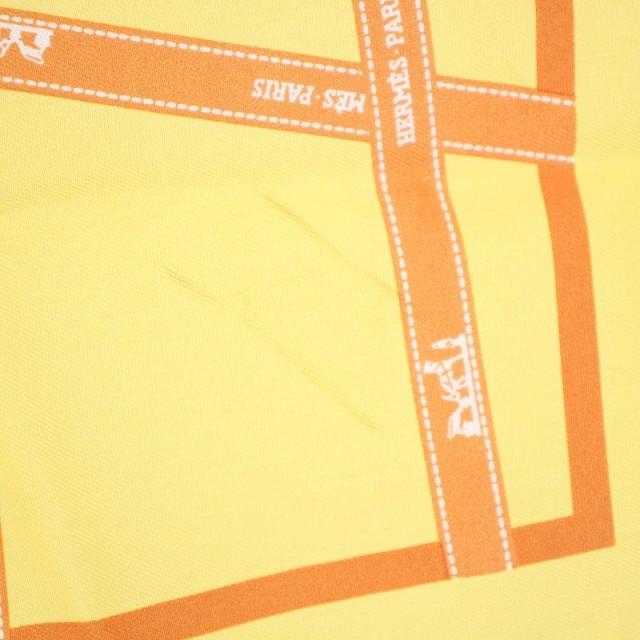 中古】エルメス HERMES カレ45 Bolduc ボアルディック スカーフ