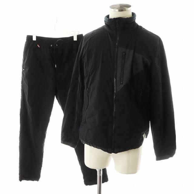 【中古】シテラ CITERA セットアップ BP JACKET BP PANTS ジャケット イージーパンツ ナイロン S 黒