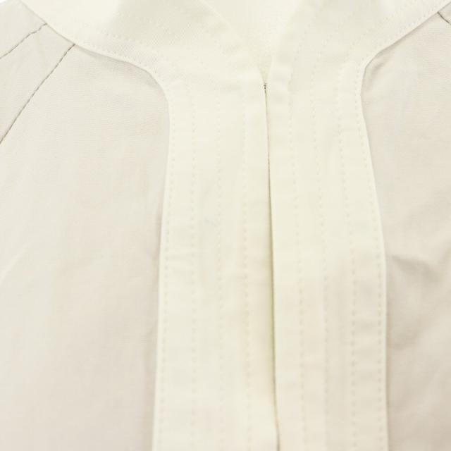 中古】セヤ Seya. ワンピース ロング丈 半袖 コットン S 白 ホワイト