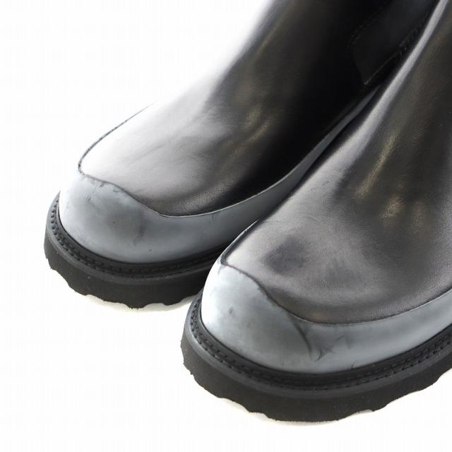 中古】ボッテガヴェネタ BOTTEGA VENETA STORM CUIR サイドゴアブーツ