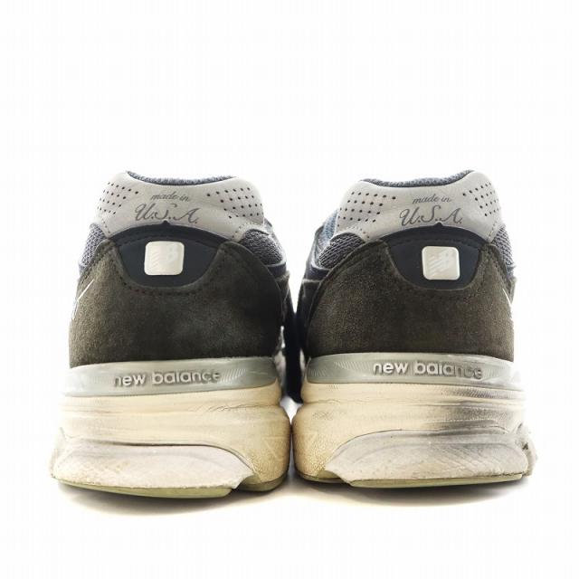 【中古】ニューバランス NEW BALANCE × キス ロニー ファイグ M990KI3 スニーカー シューズ US11 29.0cm 紺 ネイビー