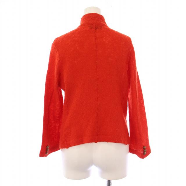 【美品】トリコ コムデギャルソン ニットカーディガン ウール モヘヤ 美品】トリコ コムデギャルソン ニットカーディガン ウール モヘヤ