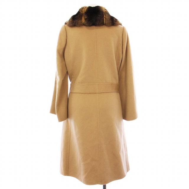 FOXEY BOUTIQUE フォクシー　コート　38 美品】FOXEY BOUTIQUE フォクシー ニットコート ブラック 38 - メルカリ