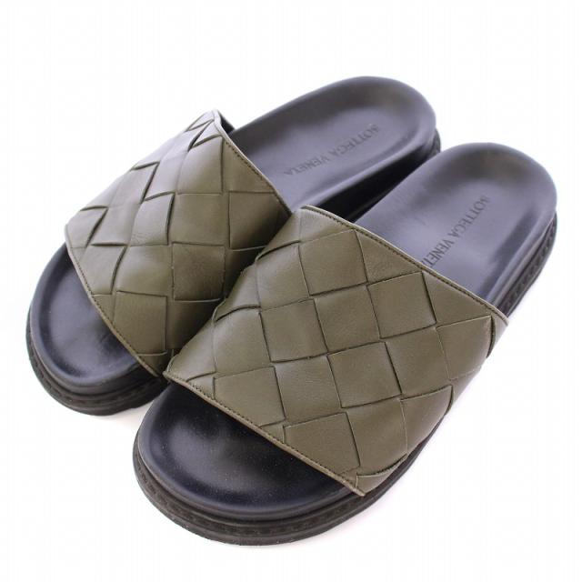 ✨極美品✨　Bottega Veneta サンダル　クロコダイル　レザー BOTTEGA VENETAボッテガヴェネタ 本革サンダル。 極 美品 希少品