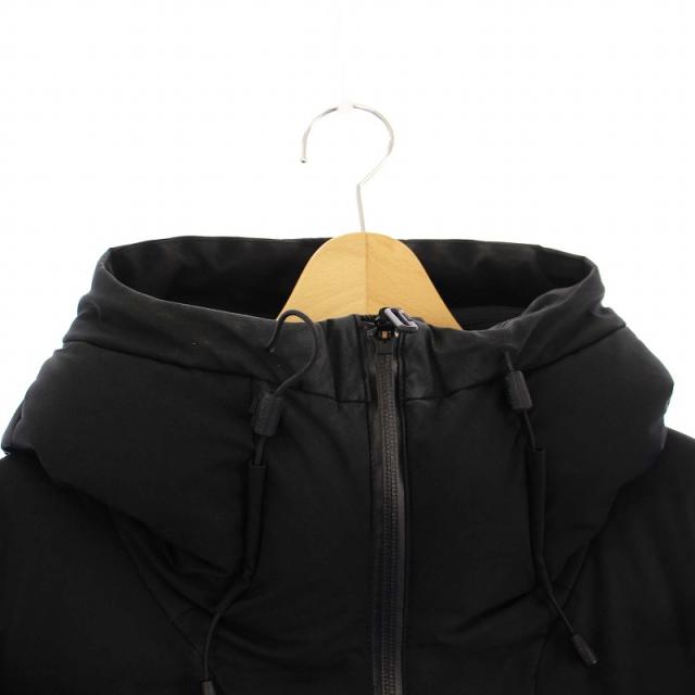 【中古】デサント DESCENTE オルテライン ALLTERRAIN 水沢ダウン ダウンジャケット フーディ アウター S 黒 DAMMGK30U_4
