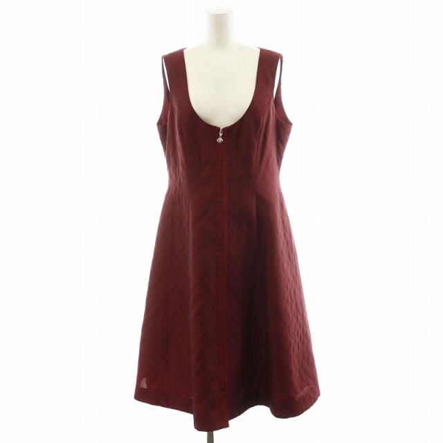 タグ付 M'S GRACY キルティングジャンパースカート カメリア ブラック