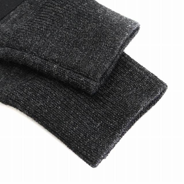 【中古】マーガレットハウエル MHL. 24AW DRY MERINO WOOL CREW KNIT ニット セーター 長袖 ウール L 黒 その他ニット・セーター