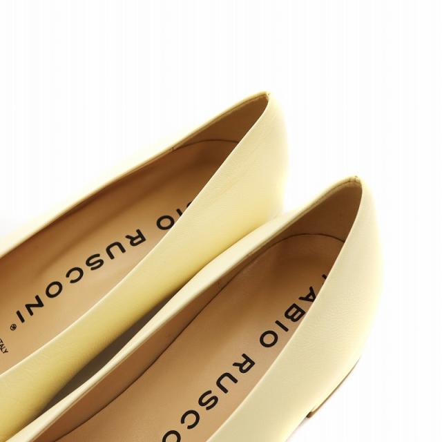 中古】ファビオルスコーニ FABIO RUSCONI パンプス ヒール アーモンド