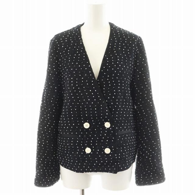 IENA [n]ツイードリボンコート　ブラック n]ツイードリボンコート | イエナ(IENA) | マルイウェブチャネル