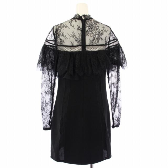 Self-Portrait ワンピースUK8 US4 セルフポートレイト Self-Portrait ワンピース ワンショルダー