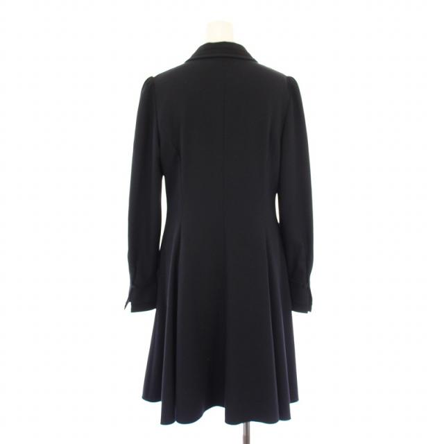 中古】フォクシーニューヨーク ダニカ フレアワンピース ひざ丈 長袖  