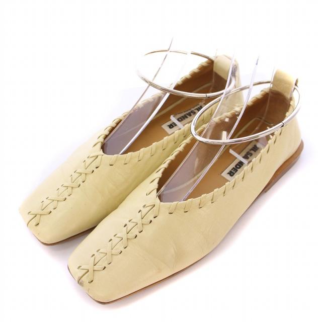 JIL SANDER ローヒール 本革 アンクルストラップ パンプス 35