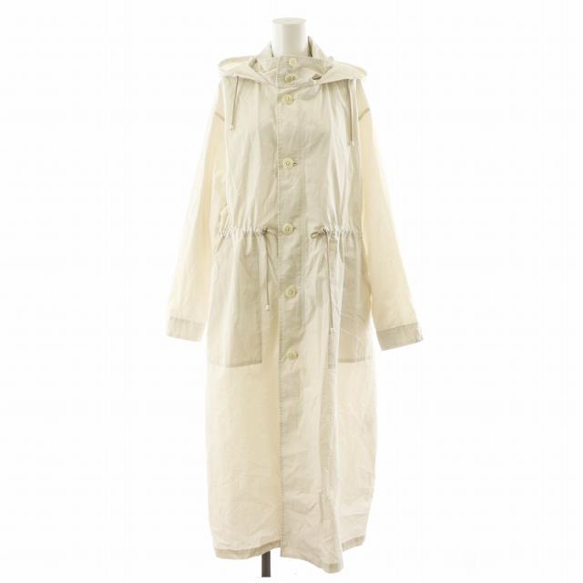 IENA LA BOUCLE】コットンナイロンタッサーオーバーコート