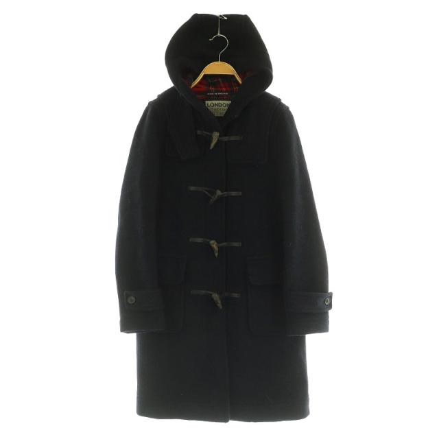 ロンドントラディション ダッフルコート ブラック 34 英国製 LONDON