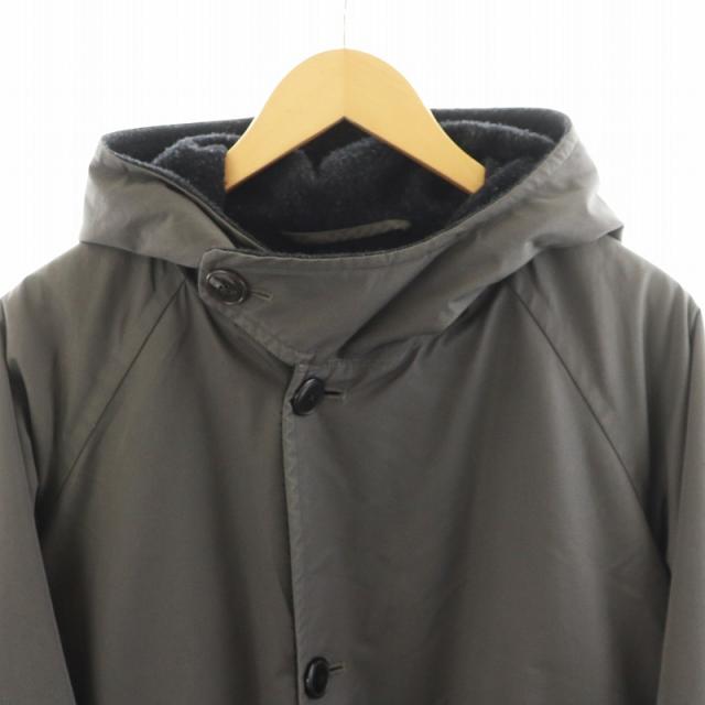 中古】コモリ COMOLI 15AW フーデッドコート ロング丈 アウター