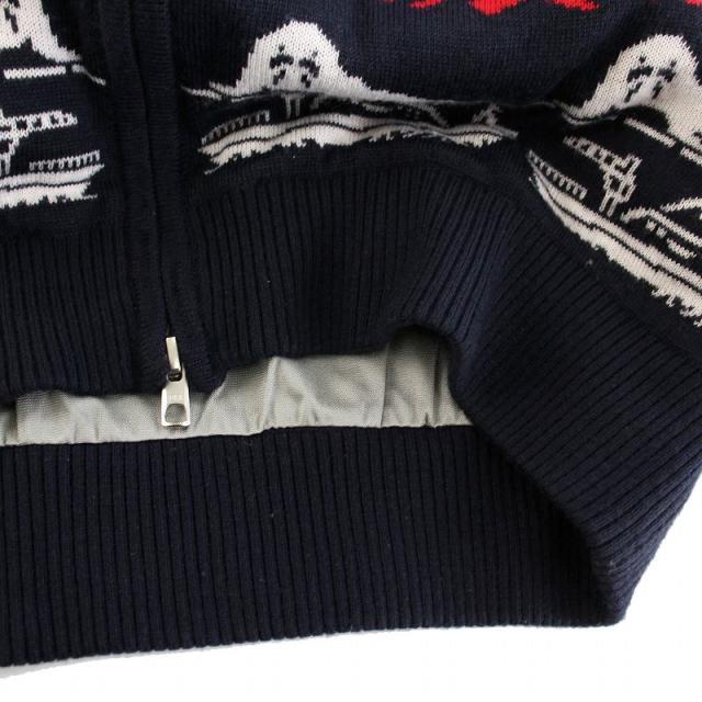 中古】キャロウェイ CALLAWAY ニットブルゾン ジャケット ショール