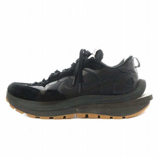 【中古】ナイキ NIKE × サカイ sacai ヴェイパーワッフル Vaporwaffle スニーカー US12 30.0cm 黒 DD1875-001
