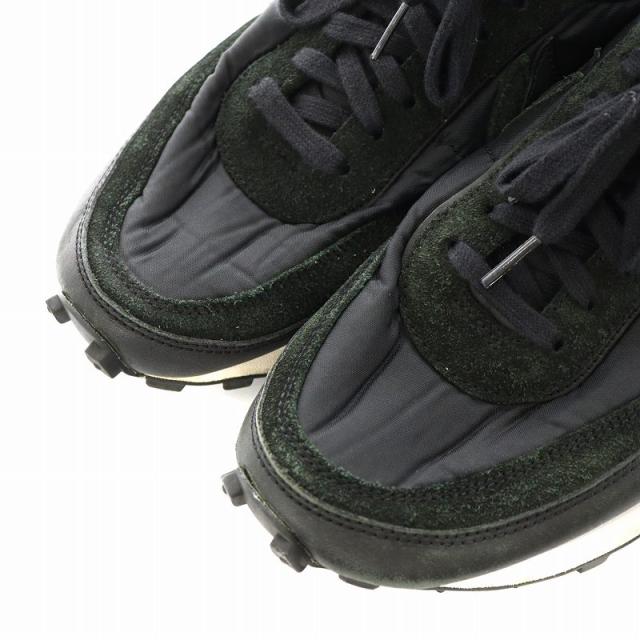 【中古】ナイキ NIKE × サカイ sacai ワッフル LDV waffle スニーカー シューズ US12 30.0cm 黒 ブラック BV0073-002
