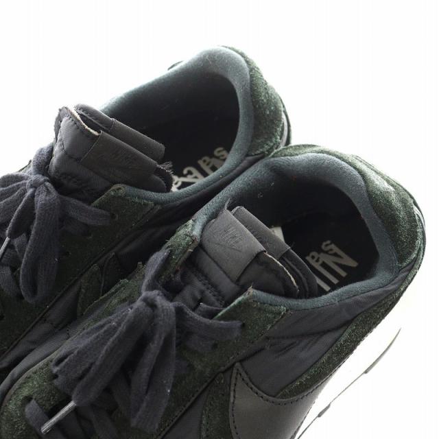【中古】ナイキ NIKE × サカイ sacai ワッフル LDV waffle スニーカー シューズ US12 30.0cm 黒 ブラック BV0073-002