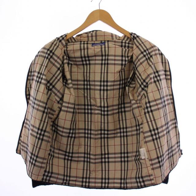 y2k✨️ BURBERRY BLUE LABEL ロゴ ジップアップ ニット バーバリー