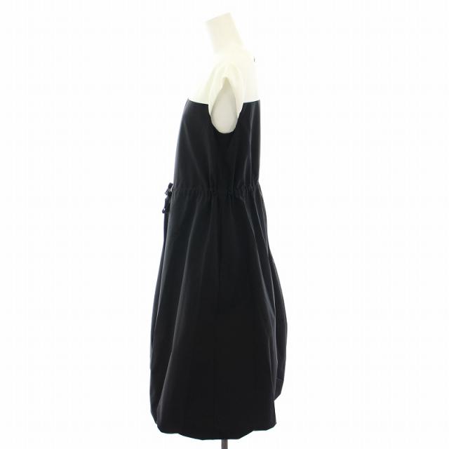 中古】ルネ 24年製 ワンピース ロング 半袖 フレンチスリーブ 切替