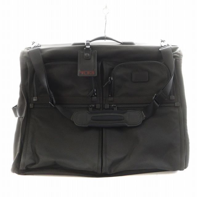 【中古】トゥミ TUMI ガーメントバッグ ハンドバッグ ショルダーバッグ 衣装ケース 2way ナイロン 黒 22134DH