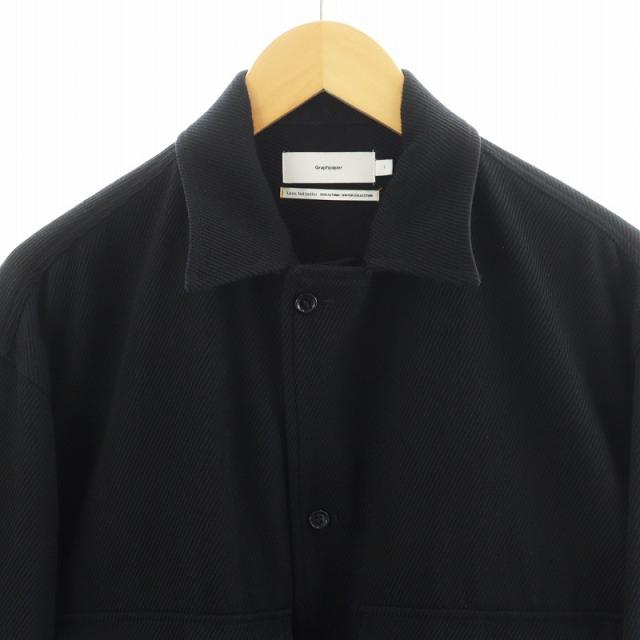 グラフペーパー ウール カルゼ ファティーグジャケット Graphpaper - グラフペーパー / WOOL WOOL KERSEY FATIGUE SHIRT