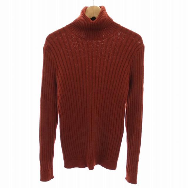 中古】グッチ GUCCI ニット セーター タートルネック 長袖 リブ