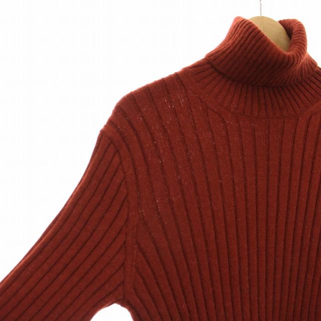 中古】グッチ GUCCI ニット セーター タートルネック 長袖 リブ編み