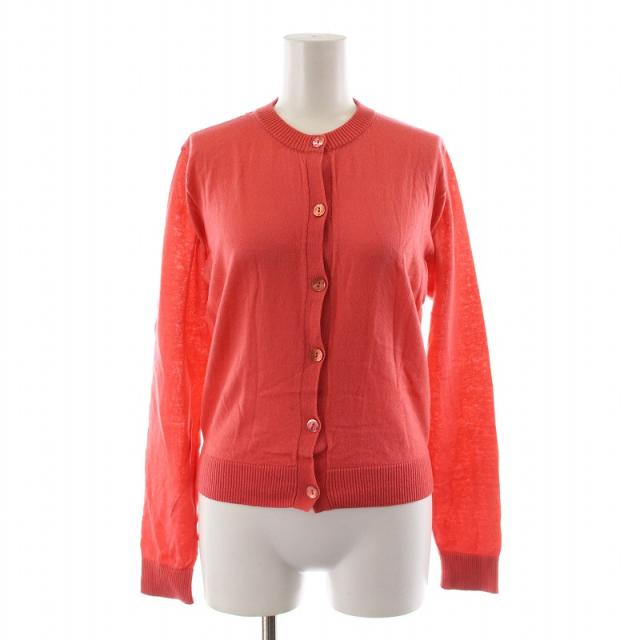 アニエスベー カーディガン レッド 中古】アニエスベー agnes b