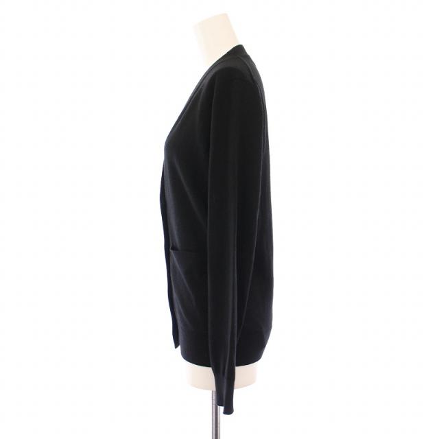 中古】バーバリー BURBERRY ニットカーディガン 長袖 Vネック 薄手