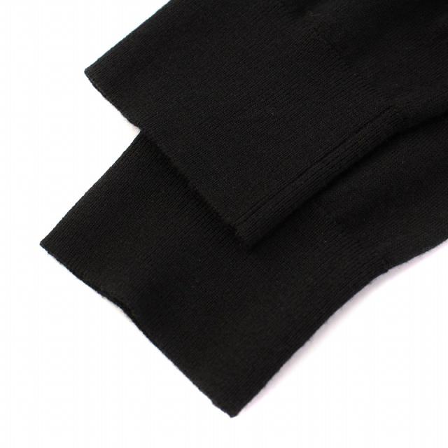 BUREBERRY BLACK LABEL ブラック ニット カーディガン 羊毛 チェックラベル ウールカーディガン (ブラック) | Burberry®公式サイト