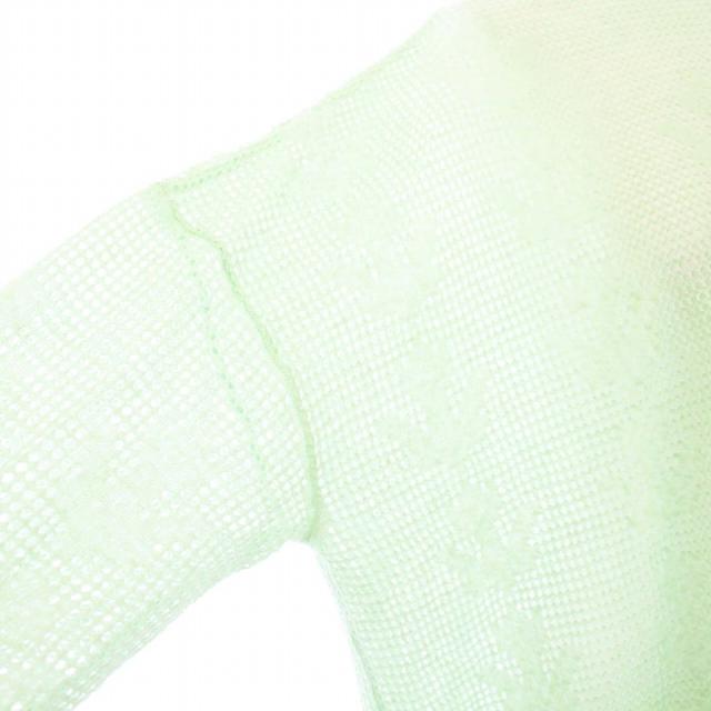 中古】ミナペルホネン mina perhonen tulip ニット カットソー 長袖 総