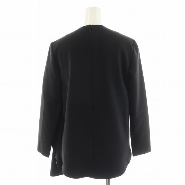 YOKO CHAN ブラック 長袖シャツ 中古】ヨーコチャン YOKO CHAN シャツ ブラウス 長袖 36 黒