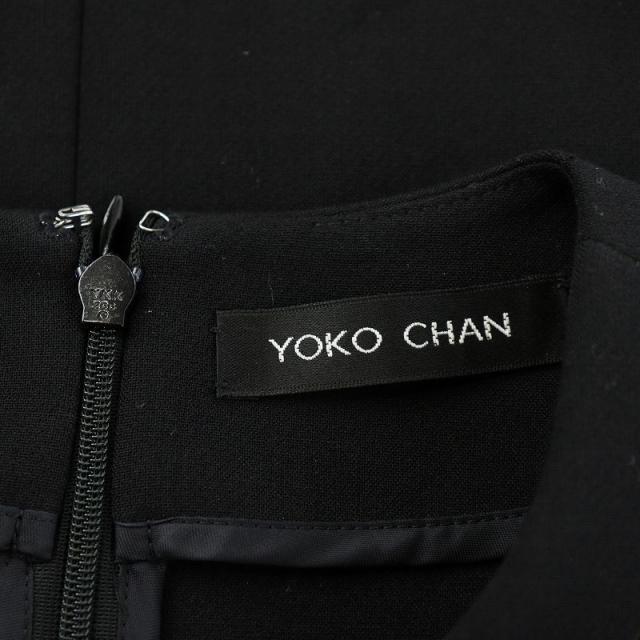 中古】ヨーコチャン YOKO CHAN シャツ ブラウス 長袖 36 黒