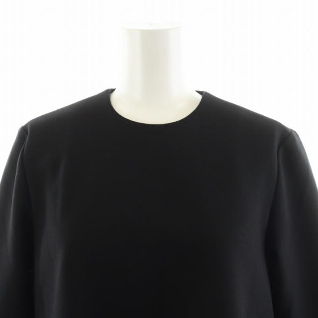 中古】ヨーコチャン YOKO CHAN シャツ ブラウス 長袖 36 黒