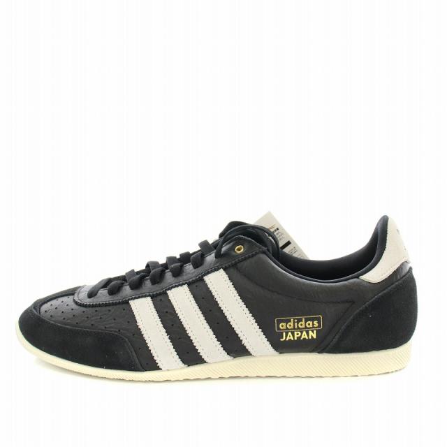 【中古】未使用品 アディダスオリジナルス Japan Core Black/Footwear White/Gold llic US12.5黒 IH5490 メンズ