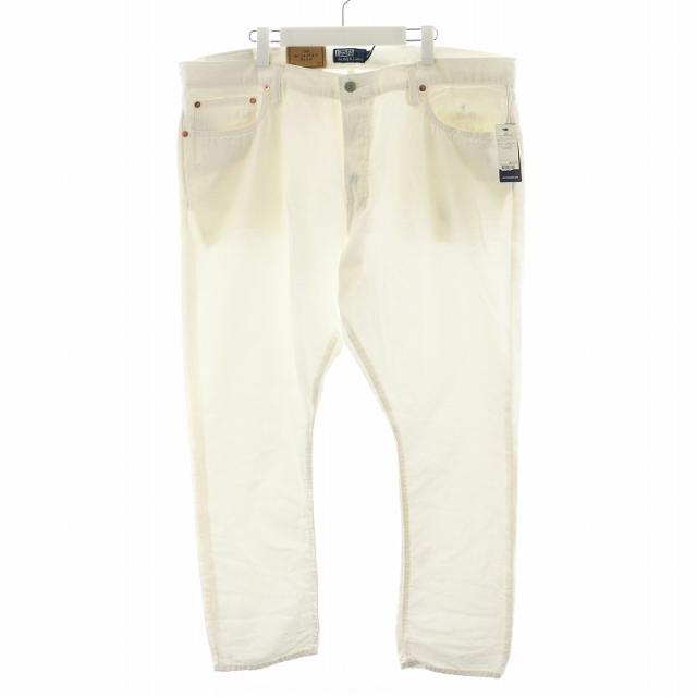 【中古】ポロ ラルフローレン POLO RALPH LAUREN SULLIVAN SLIM デニムパンツ ジーンズ ジーパン 42/32 白
