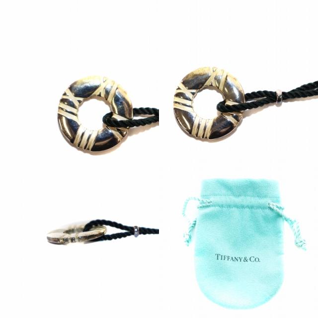 中古】ティファニー TIFFANY & CO. アトラス シルクコード ネックレス