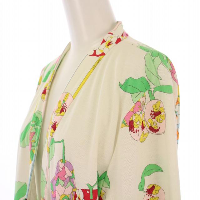 LEONARD SPORT レオナール 花柄長袖カーディガン レオナールスポーツ