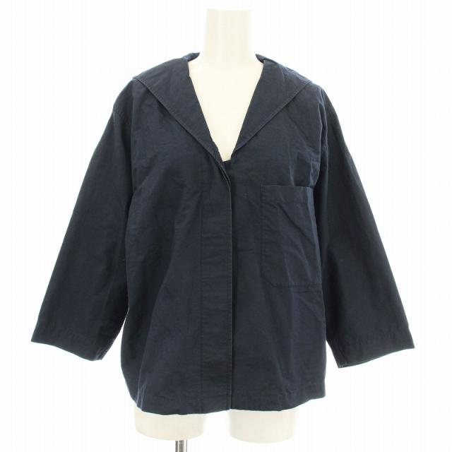 中古】マーガレットハウエル MHL. セーラーカラー シャツ 595-3153512