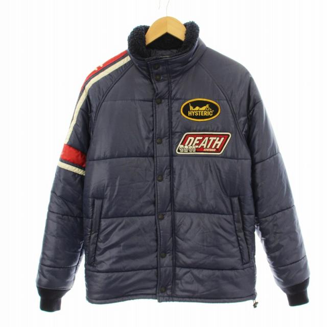 HYSTERIC GLAMOUR◆PRIMALOFT◆ワッペン付き◆中綿フード ブルゾン◆ヒステリックグラマー Hysteric Glamour ヒステリックグラマー プリマロフト ワッペン